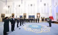 Presiden Prabowo Ganti dan Lantik Sejumlah Menteri Kabinet Merah Putih