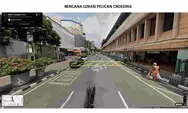 Pemprov DKI Jakarta dan PT KAI Akan Uji Coba Pelican Crossing di Stasiun Cikini