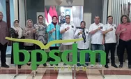 Pengurus AMKI Pusat Audiensi ke BPSDM Hukum Kemenkum