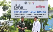 Danlanud Husein Sastranegara Pastikan MBG Aman dan Higienis, Tinjau Dapur Sehat Anak Bangsa