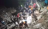 16 Rumah Tertimbun Longsor di Cilacap, 2 Warga Meninggal dan 21 Warga Masih Hilang
