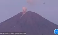Status Awas Belum Dicabut, Aktivitas Gunung Semeru Masih Fluktuatif