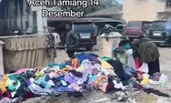 Fenomena Baju Donasi Banyak Menumpuk di Pinggir Jalanan Aceh, Warga Curhat Sejumlah Pakaian Lebih Cocok untuk Kondangan