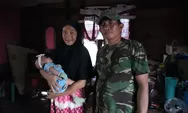 Cerita Personel TNI Sertu Giman saat Berenang Tembus Banjir Bandang Selamatkan Bayi 1 Bulan Pakai Baskom