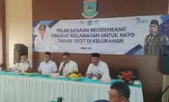 Pantau Musrenbang Jurangmangu Timur, Pilar Tegaskan Sampah Jadi Prioritas Tangsel 2027