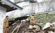 Jebol Akibat Hujan Deras, DPUPR Kabupaten Serang Bangun Kembali TPT Kantor Kecamatan Ciomas