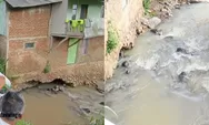 Awalnya Mau ke Kamar Mandi, Seorang Ibu di Bandung Diduga Hanyut usai Lantai Dapurnya Ambruk ke Sungai Cijagra