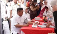 Dekatkan Pelayanan Dasar, Gubernur Andra Soni Resmikan Pos Kesehatan Merah Putih di Kota Serang
