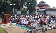 Warga Ciputat Membludak di Musholla Assyukuriah saat Sholat Idul Fitri 1447 H, Suasana Khusyuk dan Penuh KebersamaanBerlangsung Khidmat