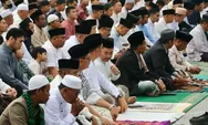 Sholat Ied di Kramatwatu, Najib Hamas Ajak Lanjutkan Kebaikan Selama Ramadhan