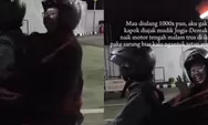 Pertama Kali Mudik usai Nikah, Pria di Jogja Ini Mendadak Viral Gegara Ikat Istrinya Pakai Sarung Biar Aman Naik Motor