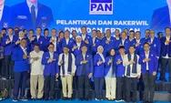 Zulhas Lantik Pengurus PAN se-Banten, Target Tembus Tiga Besar