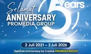 Anniversary ke-5 PROMEDIA GROUP: Lima Tahun Konsisten Hadirkan Jurnalisme Berkualitas dan Informasi Terpercaya