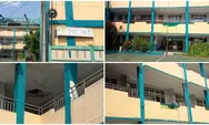 Jelang Masuk Sekolah, Kondisi SDN Jombang 6 Tangsel Memprihatinkan: Tembok Lantai Dua Ambruk, Toilet Rusak hingga Plafon Bocor
