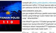 Viral Curhatan Warga saat Telepon 110 Polri untuk Laporan Kecelakaan: Enggak Ada Repons, Terdengar Suara Sendawa
