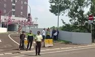 Klarifikasi Dishub Tangsel: Traffic Cone di Depan Stasiun Rawa Buntu Ternyata Dipasang Perumnas untuk Uji Coba Jembatan Konektor