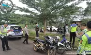 Aksi Balap Liar di Pagar Alam Dibubarkan Polisi, BB Motor Diamankan 