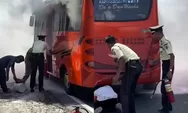 Bukan Petugas SPBU, Aksi Satpam BRI Ini Panen Pujian! Gercep Bantu Kebakaran Minibus di Depan Kantor Pakai APAR