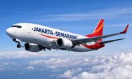 Cek Disini! Jam Terbang Jakarta–Semarang Pagi dan Sore, Rute Favorit Penumpang Januari 2026