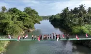 Jembatan Gantung Cipalebuh Garut Buka Akses Sekolah, Sawah, dan Ibadah Warga