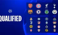 Resmi! Ini 8 Tim yang Lolos Otomatis ke 16 Besar Liga Champions