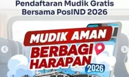 Informasi Pendaftaran Mudik Gratis Bersama PosIND 2026, Keberangkatan dari Jakarta, Bandung dan Surabaya
