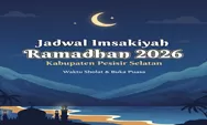 Jangan Sampai Terlewat! Jadwal Imsak dan Buka Puasa 2026 Kabupaten Pesisir Selatan Full Ramadan 1447 H