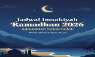 Jangan Sampai Terlewat! Jadwal Imsakiyah 1447 H Kabupaten Solok 19 Feb–20 Maret 2026