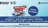 Informasi Pendaftaran Mudik Gratis 2026 Bersama Jasa Marga Dibuka Tanggal 25 Februari Tujuan Jateng, Jatim dan Yogya