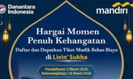 Informasi Pendaftaran Mudik Gratis BUMN 2026 Bersama Bank Mandiri Dibuka 3 Maret Tujuan Surabaya – Yogya – Solo - Cilacap – Bukittinggi