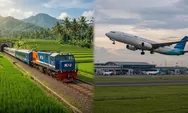 Sebelum Mudik! Ini Perbandingan Kereta dan Pesawat untuk Perjalanan Lebaran 2026