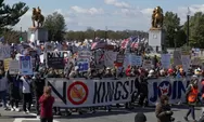 Aksi Demonstrasi ‘No Kings’ Banjiri Berbagai Kota di AS, Tuntut Trump Mundur dan Akhiri Perang Iran