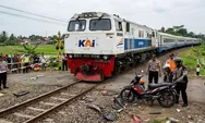 Kronologi Lengkap Kecelakaan Kereta Harina vs Supra X di Semarang, Pengendara Tewas Usai Terpental dari Rel