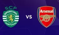 Prediksi Sporting Lisbon Vs Arsenal, The Gunners Wajib Bangkit di Leg Pertama Perempat Final Liga Champions