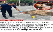 Kronologi Siswa SMP di Siak Riau Tewas Saat Ujian Praktik Sains, Senapan Rakitan 3D Meledak