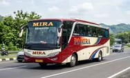 Rute dan Jadwal Bus Mira Kediri – Nganjuk – Madiun – Ngawi – Solo – Klaten – Yogyakarta 1–10 Mei 2026