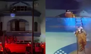 Kebakaran Metro Sport Center Semarang, Korban Terjebak di Lantai 3 Dievakuasi Damkar, Video Detik-Detik Penyelamatan Viral di Instagram