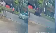 Pengendara Motor di Deltamas Bekasi Viral Usai Tabrak Ibu Penyapu Jalan lalu Tinggalkan Korban