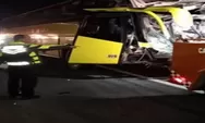 Kecelakaan Maut Bus Rombongan Siswa SMP di Tol Cipali, Kernet Meninggal dan Penumpang Luka Ringan