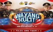 Wayang Kulit HUT ke-80 Bhayangkara di Banyuwangi Hadirkan Ki Bayu Aji Solo dengan Lakon Pendawa Bangun Praja Semalam Suntuk