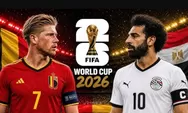 Prediksi Belgia Vs Mesir, Duel Menarik Setan Merah Kontra The Pharaoh Pada Laga Pembuka Grup G Piala Dunia 2026