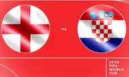 Prediksi Inggris Vs Kroasia, Big Match The Three Lions Kontra Vatreni di Laga Pembuka Grup L Piala Dunia 2026