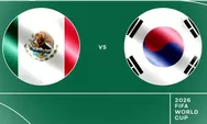 Prediksi Meksiko Vs Korea Selatan, Duel Sengit El Tri Kontra Taeguk Warriors Raih Kemenangan Kedua Pada Babak Grup A Piala Dunia 2026