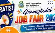 Ayo Lur Nyambut Gawe! Hadirilah Gunungkidul Job Fair 2026 Pada 15 – 16 Juli, Cek Info Lengkapnya Disini!