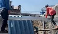 Kisah Kiki Kurnia Terima Program Ganti Atap Rumah Wartawan Promedia Group, Atap Seng dan Asbes Diganti Alduro
