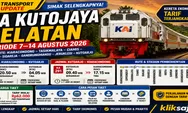 Simak Selengkapnya! Jadwal KA Kutojaya Selatan Periode 7–14 Agustus 2026, Rute Kiaracondong - Tasikmalaya - Ciamis - Banjar - Kutoarjo
