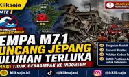 Gempa M7,1 di Kumamoto Jepang, Puluhan Korban Terluka, Bangunan Runtuh, dan BMKG Pastikan Tidak Berdampak ke Indonesia