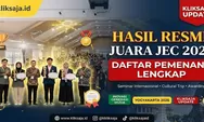 Hasil Jogja Essay Competition JEC 2026, Daftar Juara, Rangkaian Acara, dan Komitmen Mendorong Inovasi Generasi Muda