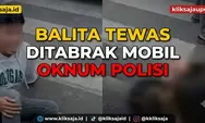 Kronologi Kecelakaan Lampu Merah Bone Sulsel, Balita Meninggal usai Ditabrak Mobil Oknum Polisi