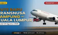 Cari Info TransNusa Lampung–Kuala Lumpur 2026, Rute Internasional Baru dari Bandara Radin Inten II Mulai 24 Agustus